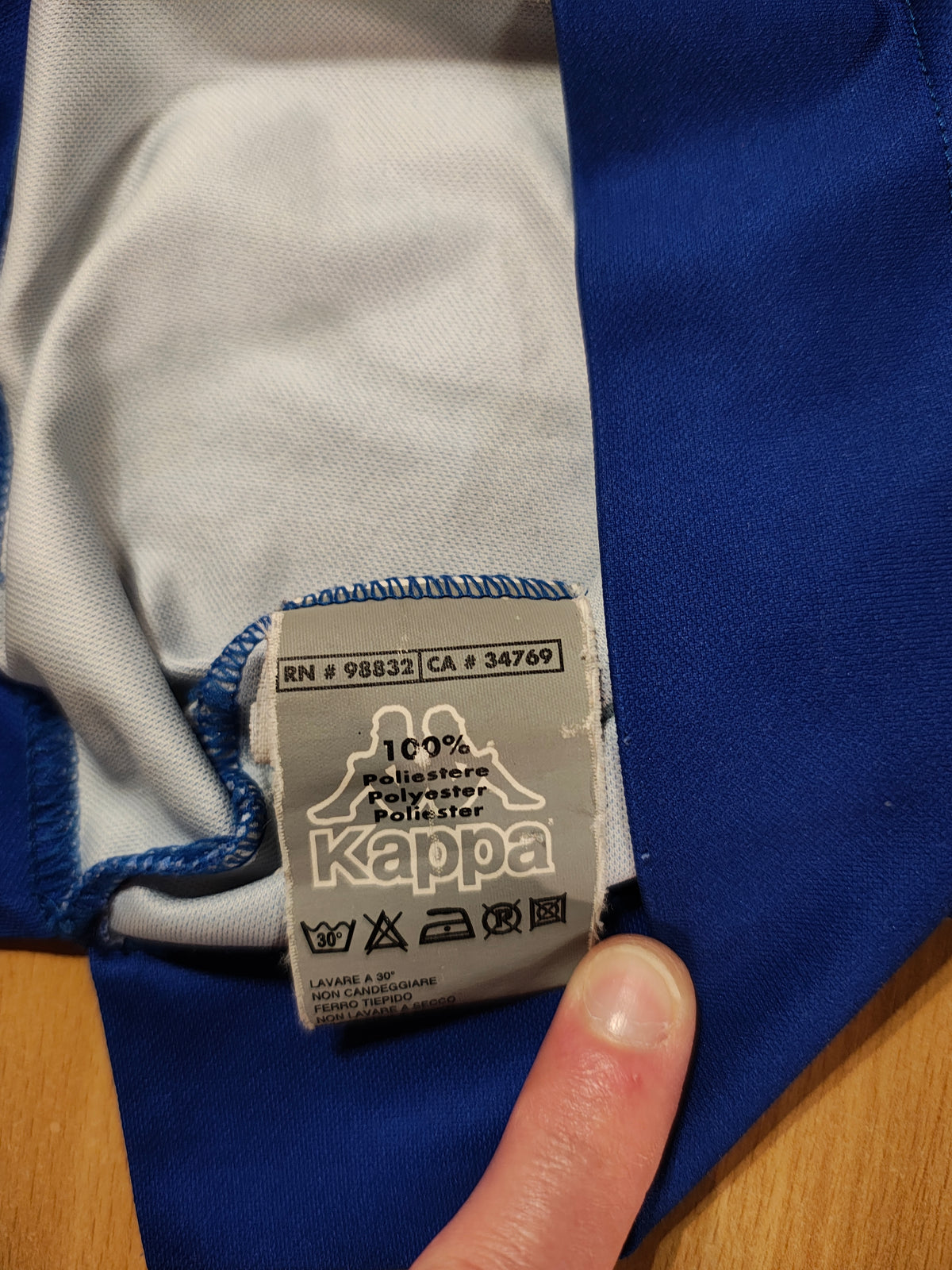 Italien Home - 1999 EM Quali - XL