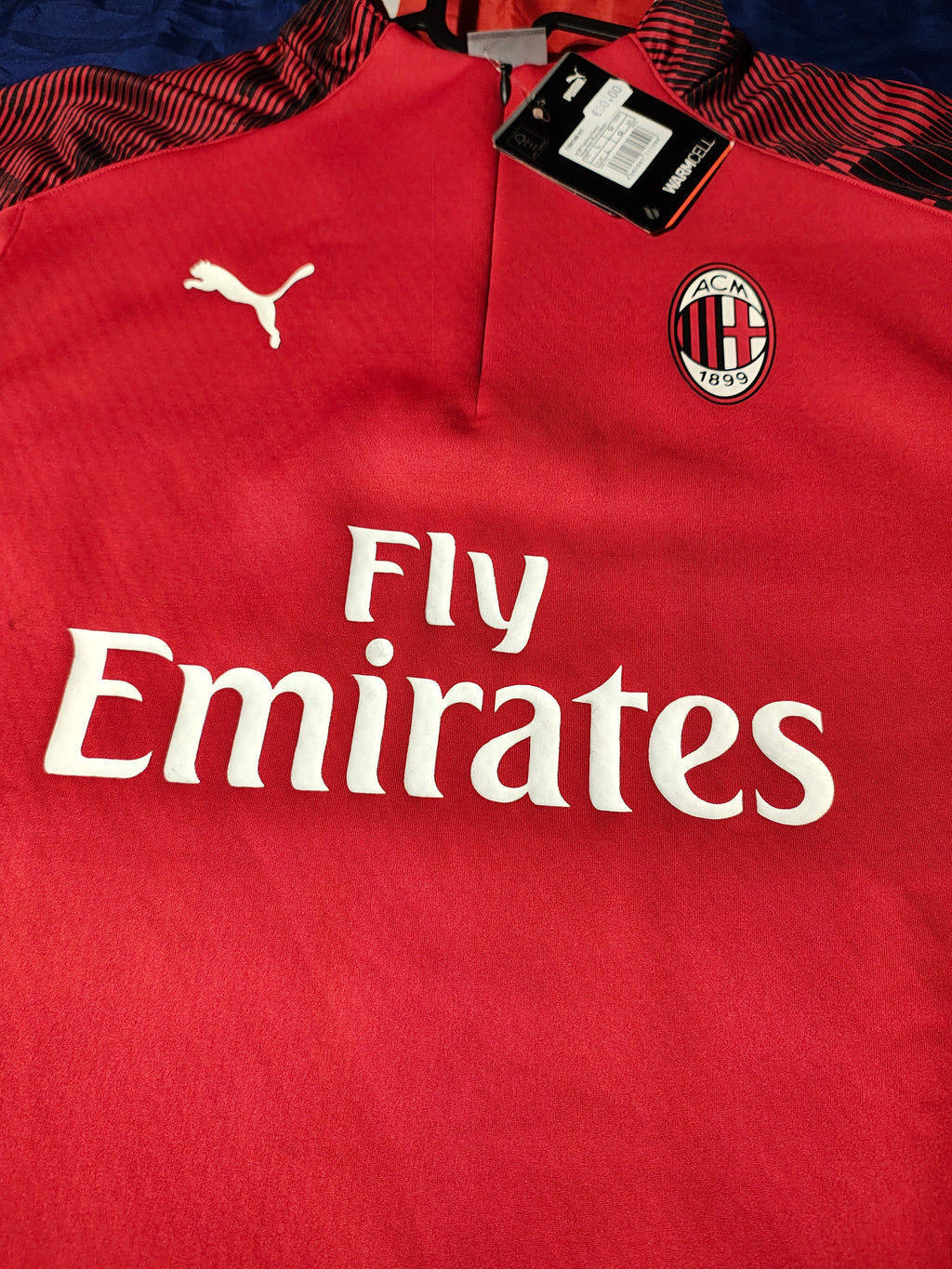 AC Mailand Warmcell 1/4 Zip – Saison 19/20 - L