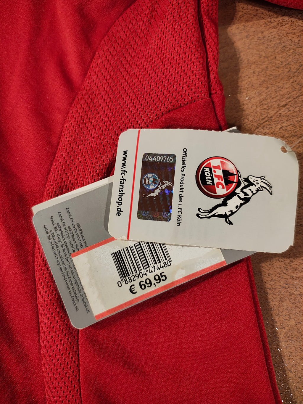1. FC Köln Home - Saison 08/09 - XXL