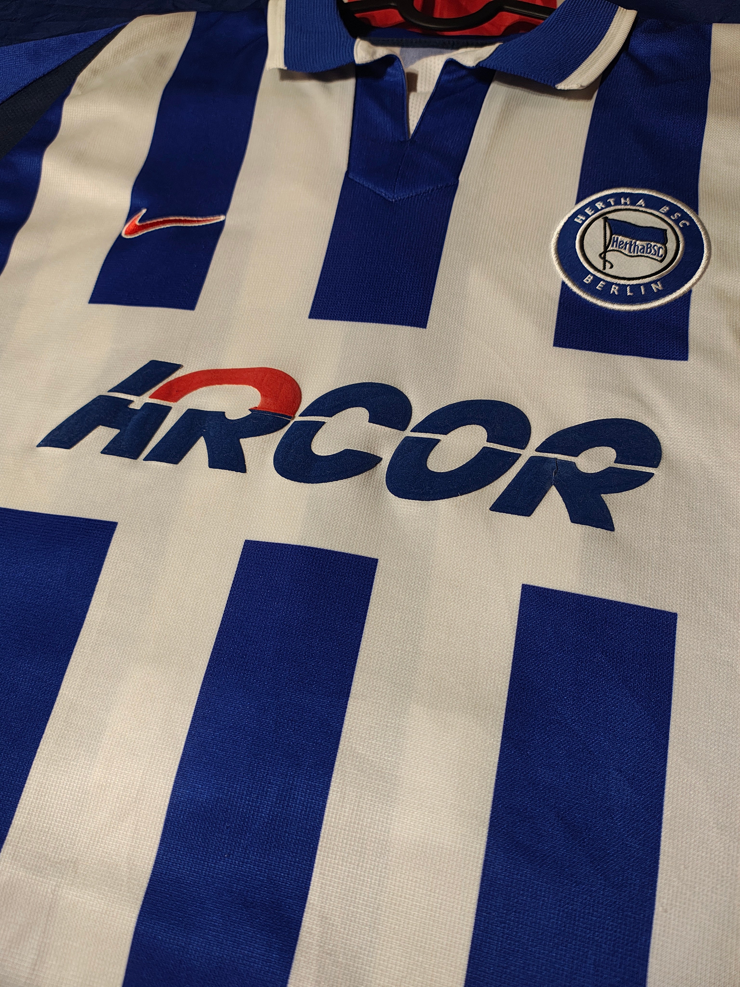 Hertha BSC Home – Saison 02/04 -XXL, Fit: XL