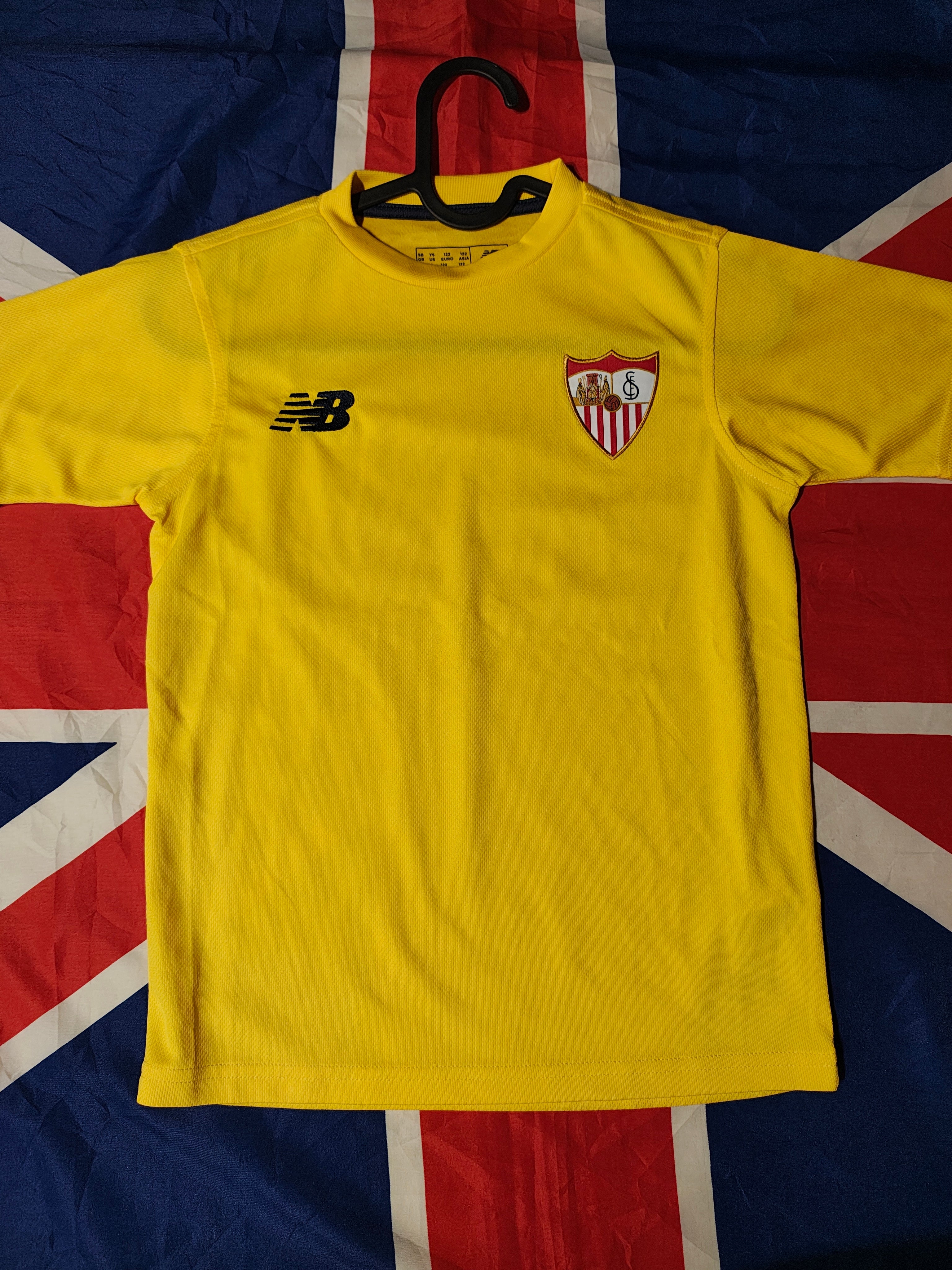 FC Sevilla drittes Trikot Kids – Saison 16/17 - Gr. 122