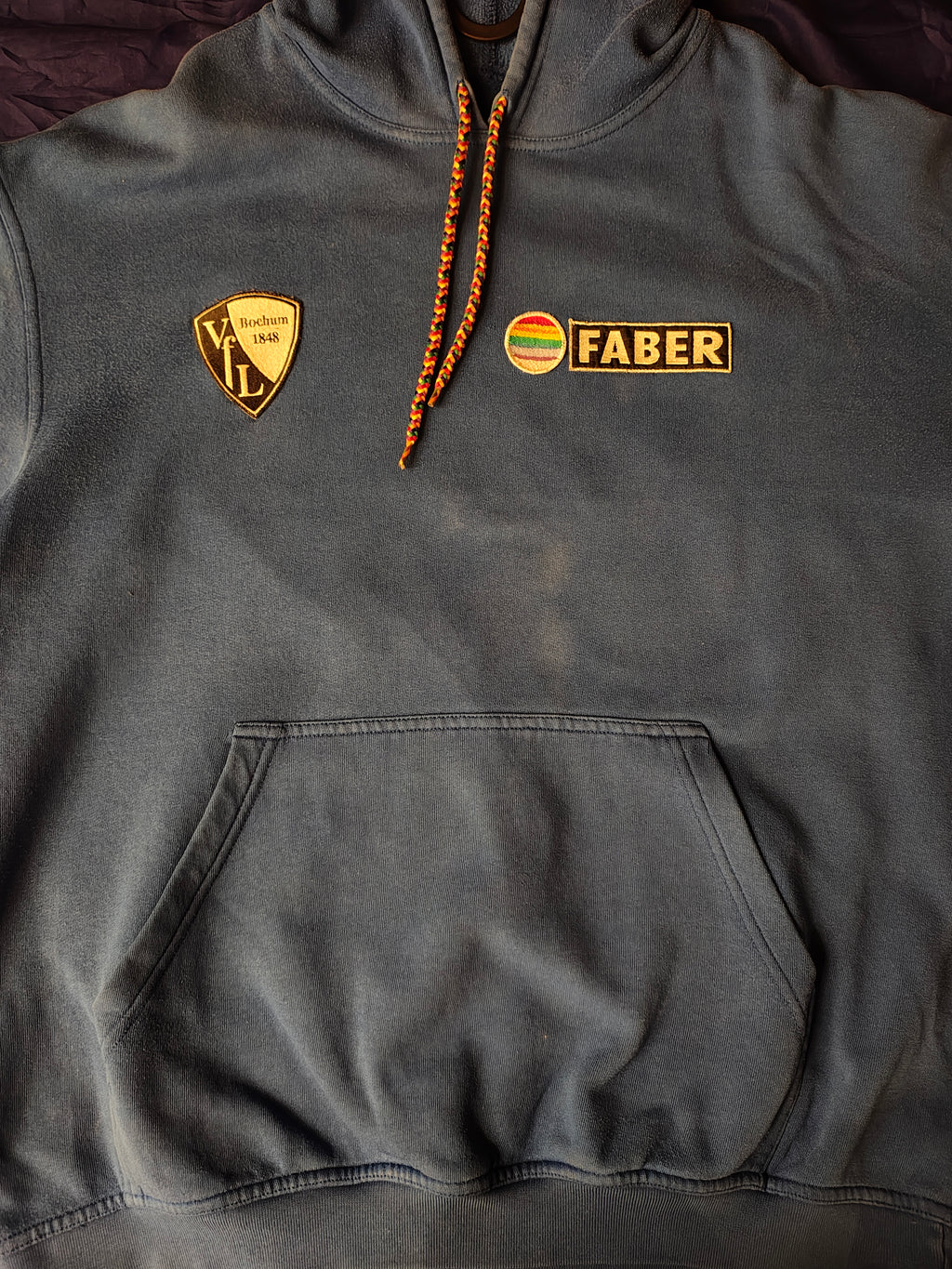 VfL Bochum Hoodie – Saison 97/98 - kein Größenschild, Fit: XL