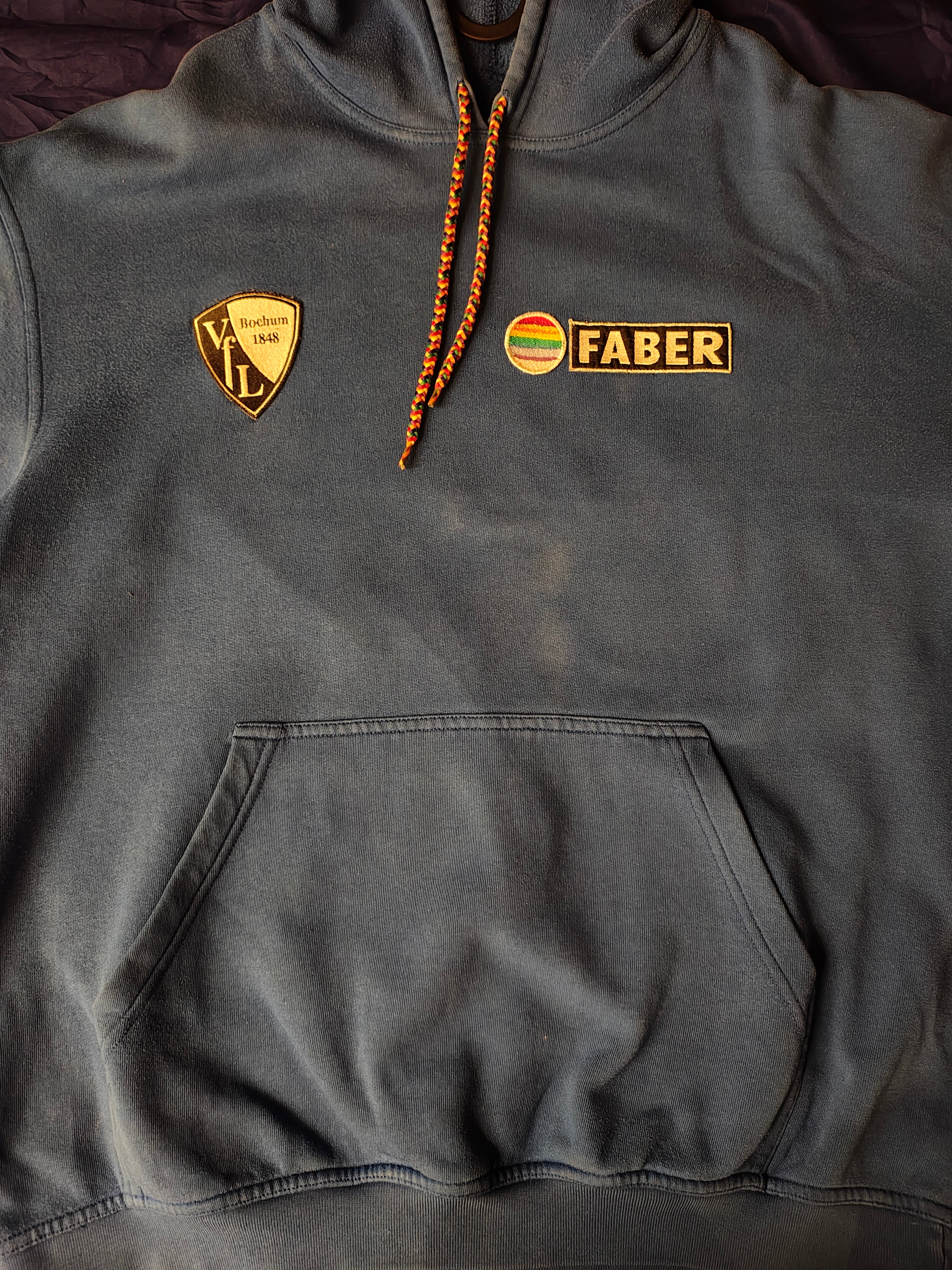 VfL Bochum Hoodie – Saison 97/98 - kein Größenschild, Fit: XL