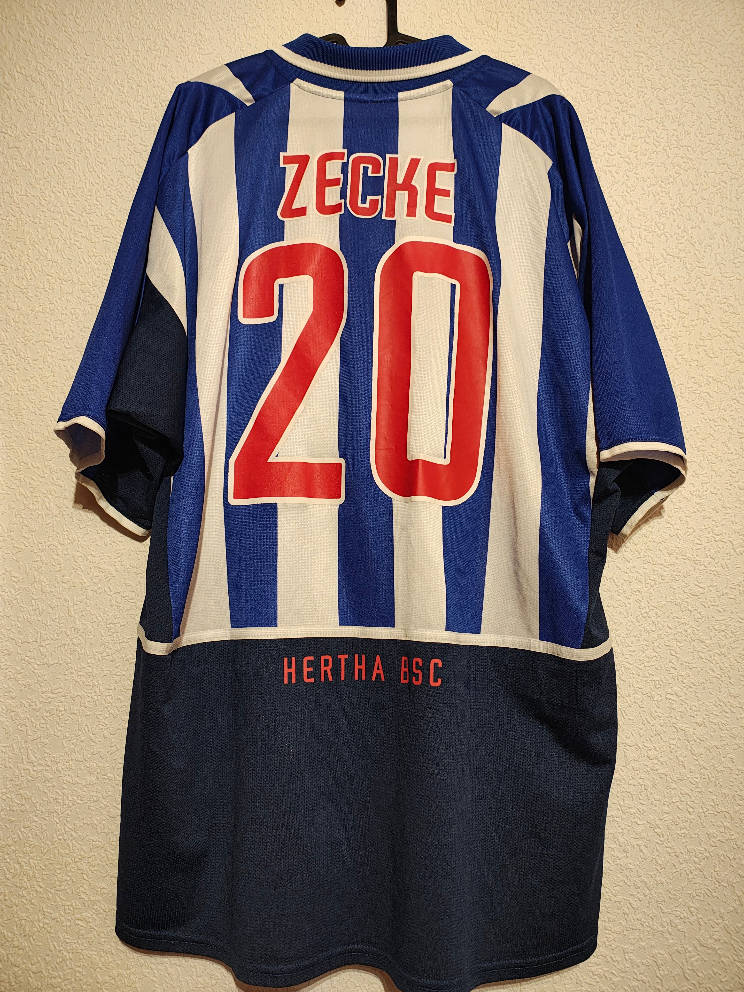 Hertha BSC Home – Saison 02/04 -XXL, Fit: XL