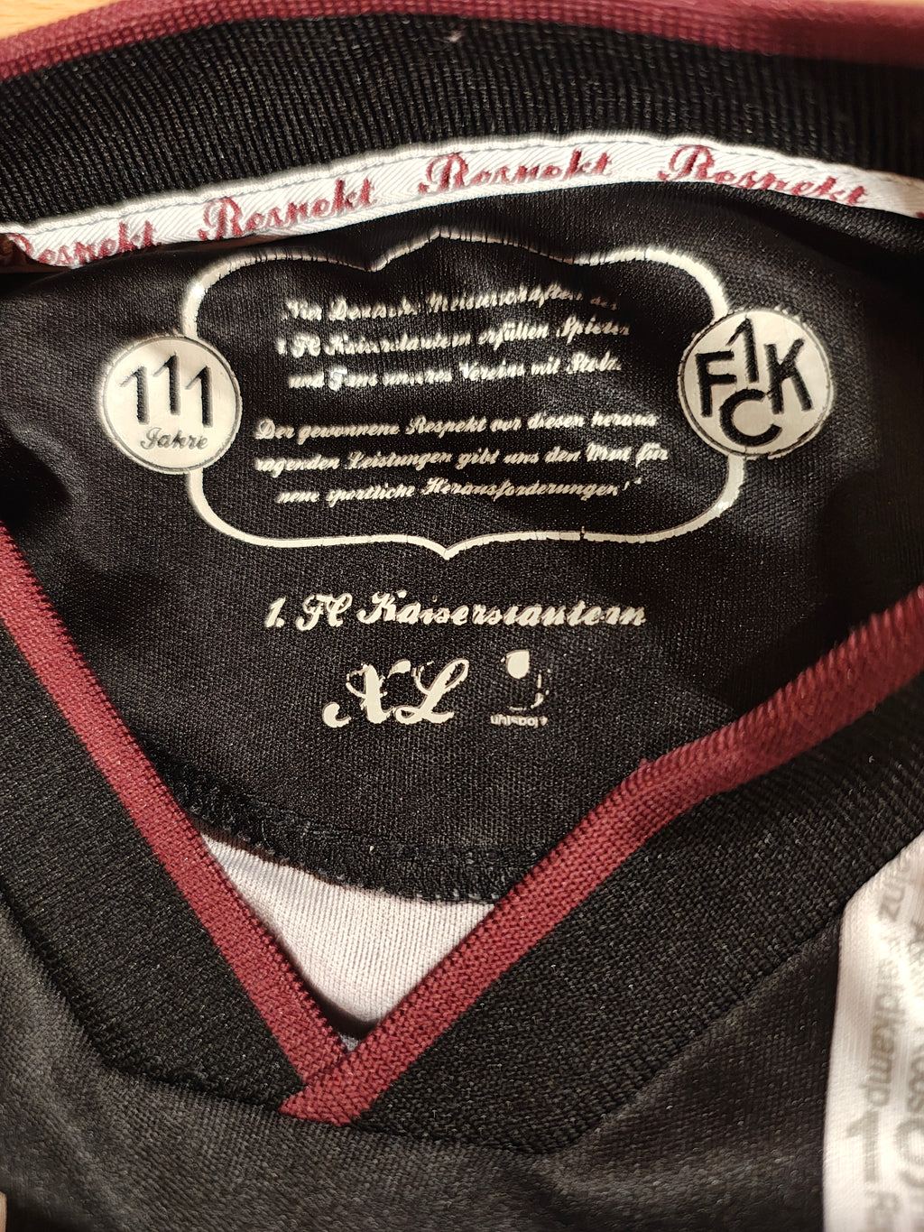 1. FC Kaiserslautern drittes Trikot / Sondertrikot – Saison 11/12 - XL