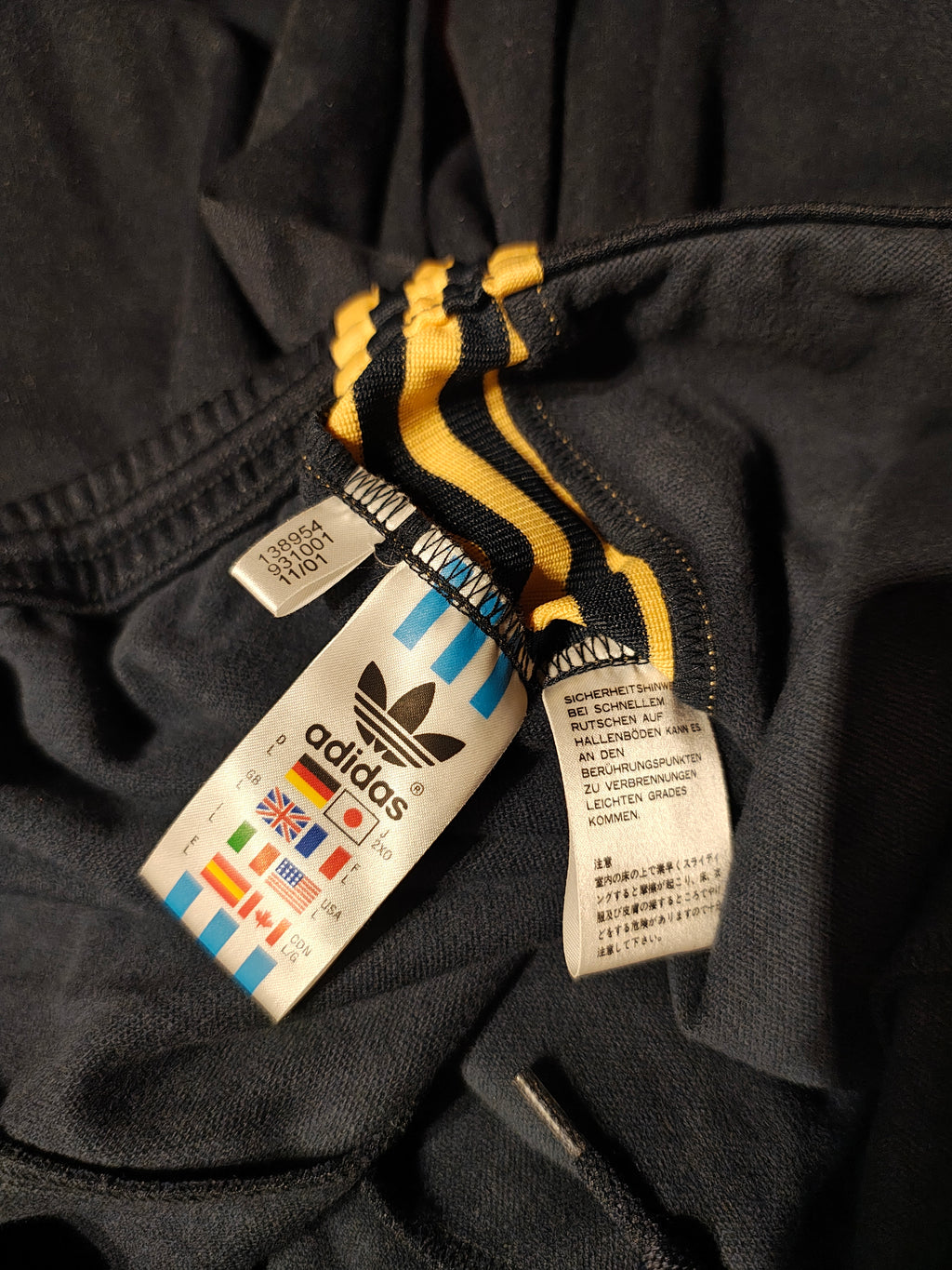 Adidas Tracksuit 50er/60er Remake – Y2K 2001 - Gr. L