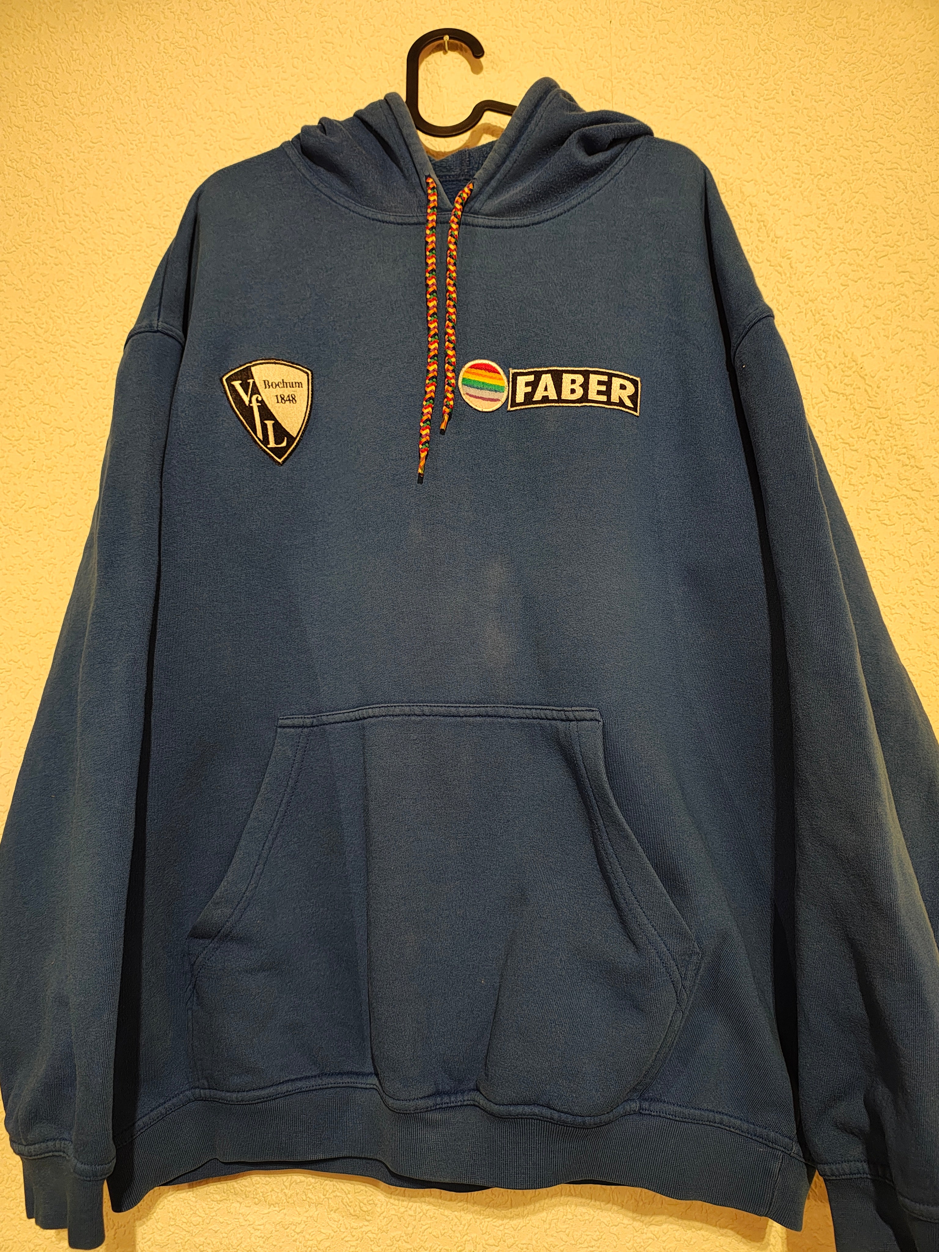 VfL Bochum Hoodie – Saison 97/98 - kein Größenschild, Fit: XL
