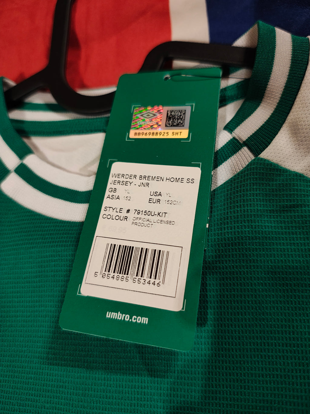 Werder Bremen Home – Saison 18/19 - Kinder L/152