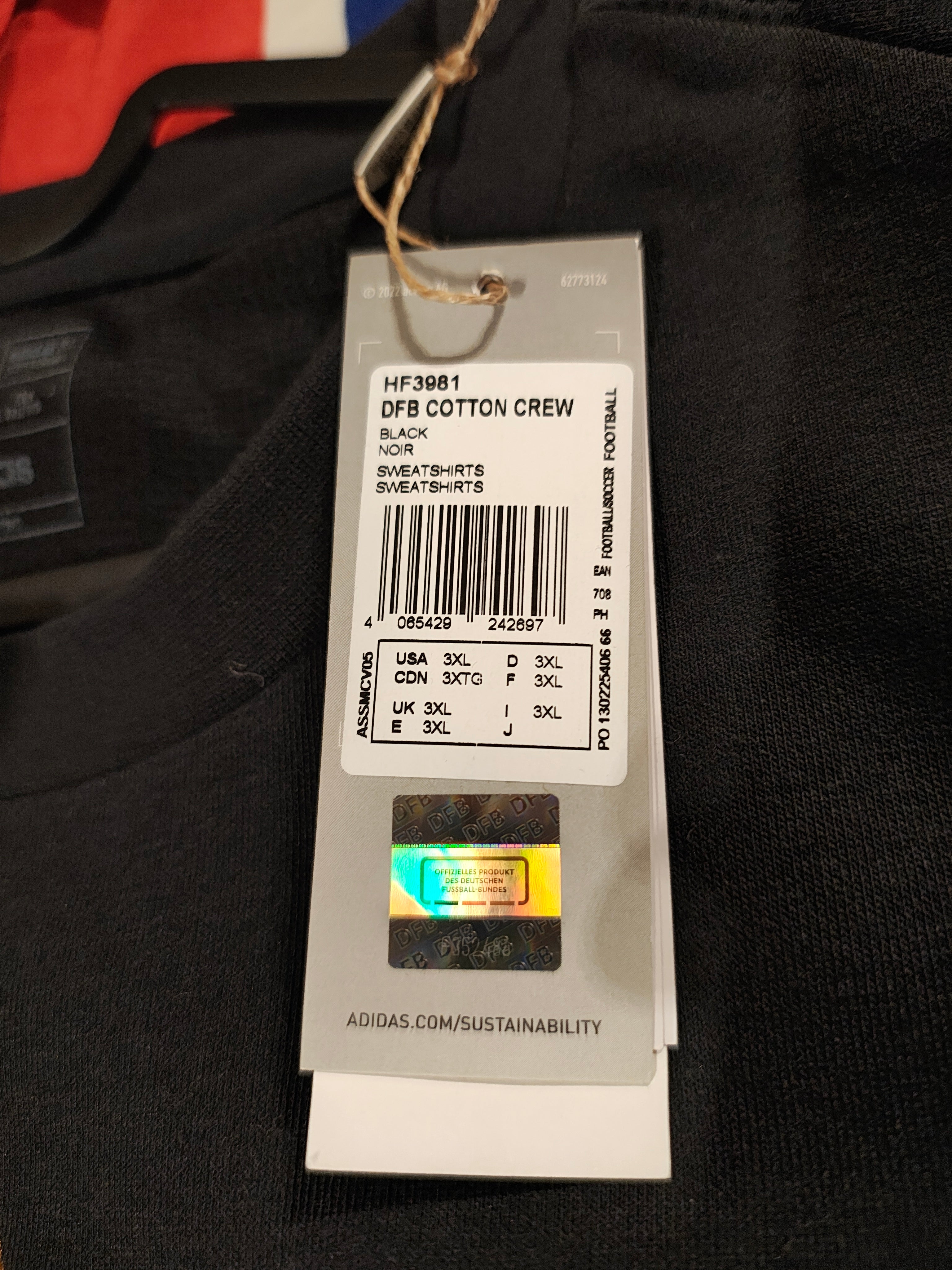 Deutschland Sweater – WM 2022 - 3XL