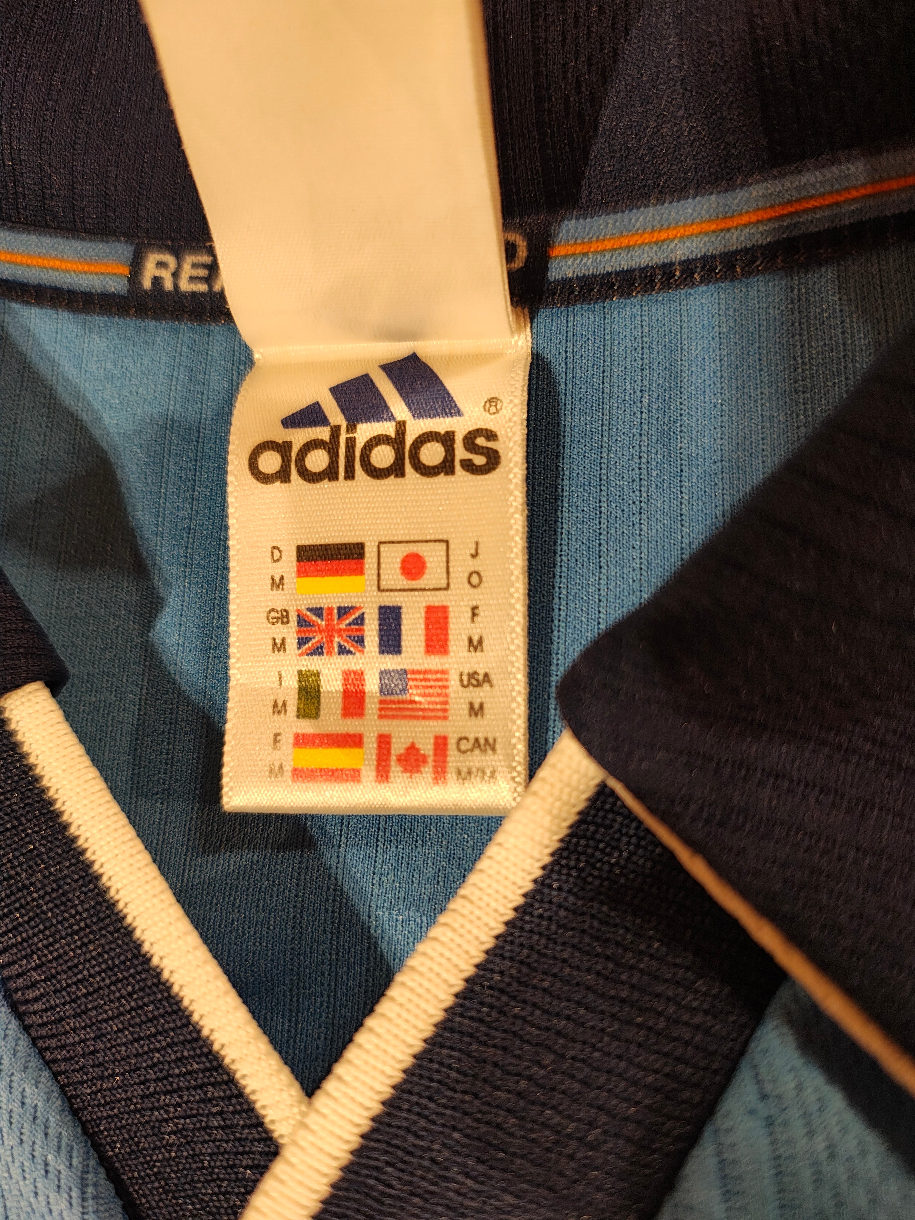 Real Madrid drittes Trikot – Saison 99/01- M, Fit: L
