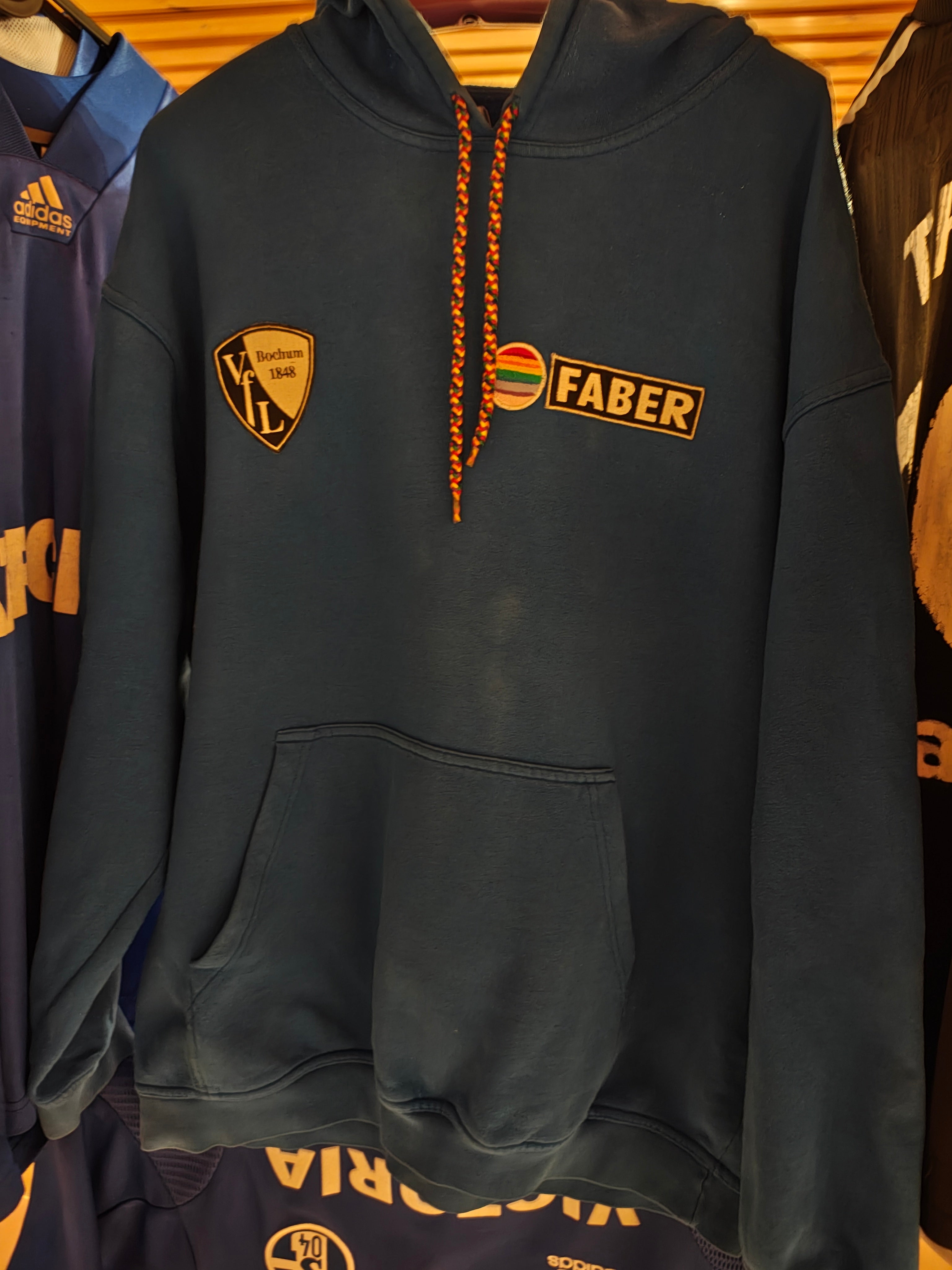 VfL Bochum Hoodie – Saison 97/98 - kein Größenschild, Fit: XL